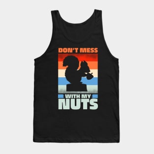 Funny Squirrel Quote Tank Top